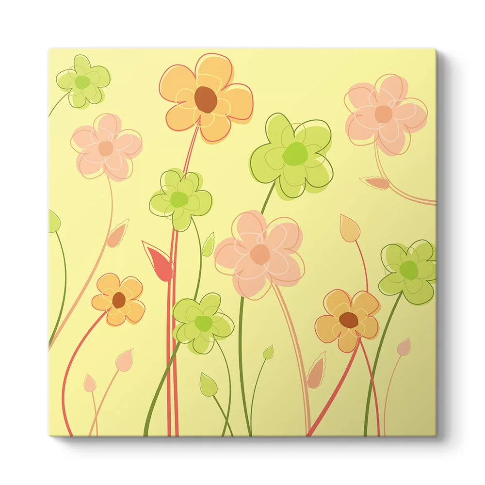 Floral Pattern III Tablosu - Model 3